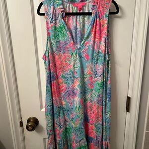 Lilly Pulitzer Multicolor Ruffle Dress